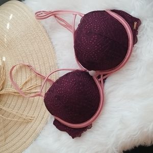 💓PINK💓 by VICTORIA SECRET Bra 34C & sz Small Matching Panties